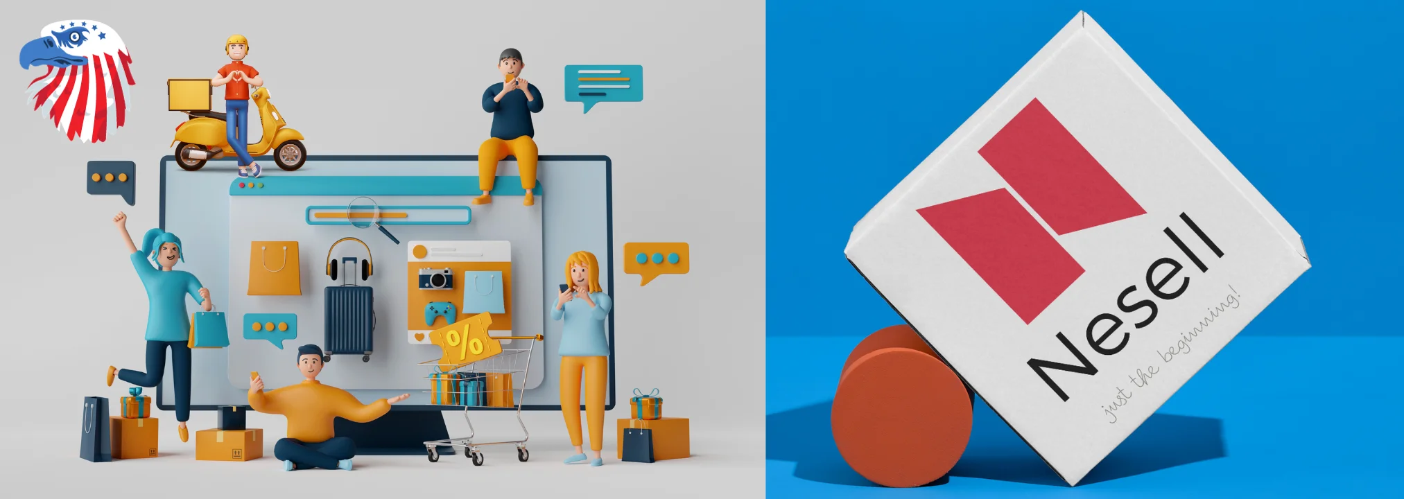 Nesell — curated shopping across the United States